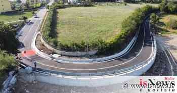 Campobasso, conclusi i lavori del Comune per il contenimento della frana di contrada Macchie - isnews.it