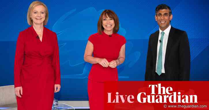 Truss and Sunak face Sky grilling as Bank warns of long recession – as it happened