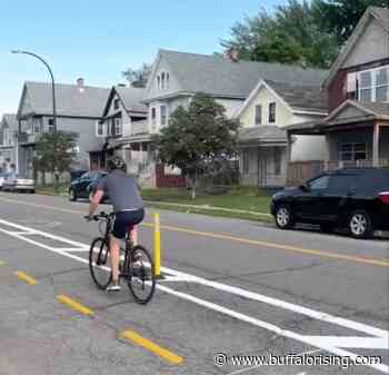 Pilot Project: Cycle Tracks on Forest - Buffalo Rising