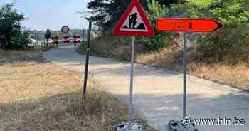 Fietspad langs Kanaalplas afgesloten aan Port Aventura | Mol | hln.be - Het Laatste Nieuws