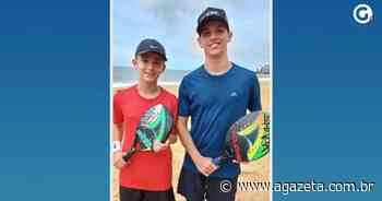 Adolescentes de Cachoeiro de Itapemirim são destaque no tênis de areia - A Gazeta ES