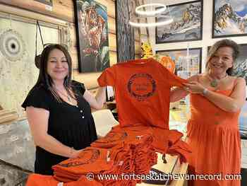 Local business debuts orange shirt collection for reconciliation - Fort Saskatchewan Record