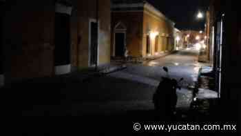 En calles a oscuras de Izamal temen asaltos - El Diario de Yucatán