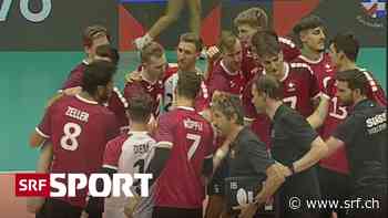 Start in EM-Quali geglückt - Volleyballer siegen nach harzigem Start doch noch souverän - Schweizer Radio und Fernsehen (SRF)