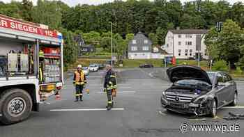 Siegen: Über rote Ampel gefahren – zwei Autos kollidieren - WP News