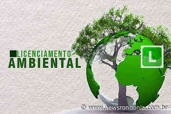 Requerimento da Licença Ambiental: ISG SAO CRISTOVAO COMERCIO DE ALIMENTOS LTDA - News Rondonia Portal de Noticias - News Rondônia