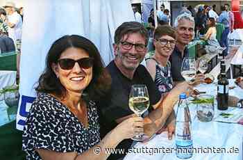 Ludwigsburger Weinlaube eröffnet: Entspannte Menschen und feine Weine - Stuttgarter Nachrichten