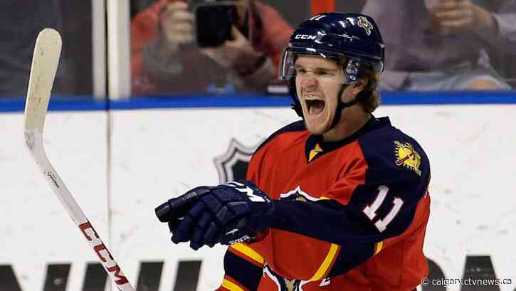 Flames sign Huberdeau to 8-year, $84 million extension