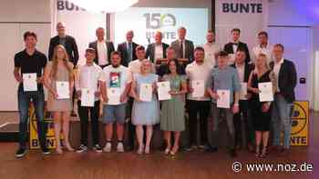 Zweimal Einserschnitt: 23 Azubis bestehen die Berufsausbildung bei Bunte in Papenburg - NOZ