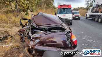 Motorista de Patos de Minas morre atropelado na MG-190 - Patos Notícias