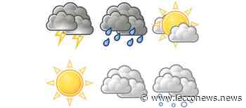 METEO: LE PIOGGE DEL WEEKEND ABBASSANO LE TEMPERATURE - Lecconews