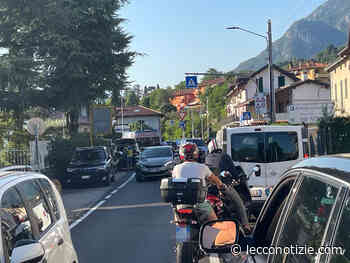 Abbadia. Incidente auto moto sulla Sp72, lunghe code - Lecco Notizie