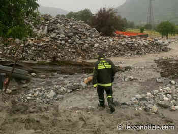 Da Lecco Vigili del Fuoco per aiutare i territori alluvionati della Valcamonica - Lecco Notizie