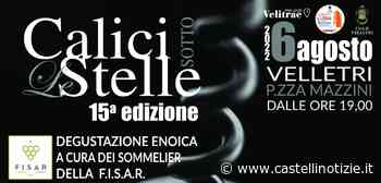 Velletri, 6 agosto la 15^ edizione di “Calici sotto le Stelle”: tante iniziative ai Musei Civici - CastelliNotizie.it