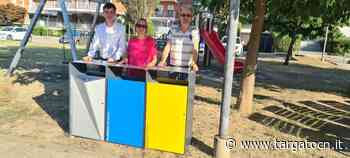 Nuovi contenitori per la differenziata nei parchi di Alba - TargatoCn.it