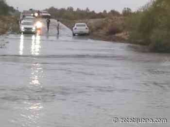 Tromba inunda carretera San Felipe-Ensenada - ZETA - Zeta