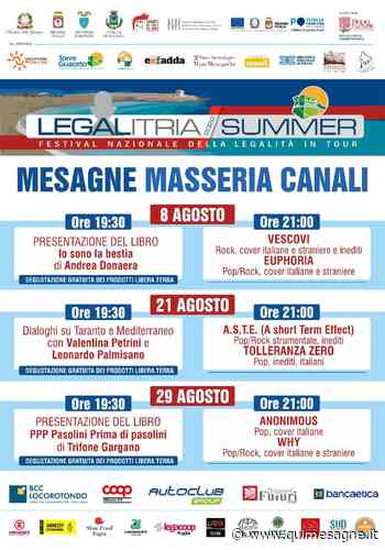 Prima tappa di Legalitria Summer - Qui Mesagne