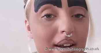 Grimsby mum who went viral for giant black eyebrows speaks out on why she does it - Grimsby Live