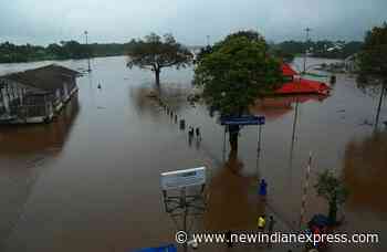 Rivers flow above danger mark, alert issued Kerala districts - The New Indian Express