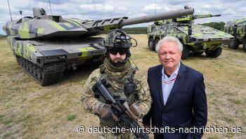 Rüstung boomt: Rheinmetall meldet Rekordgewinn