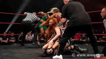 WWE NXT UK: Aug. 4, 2022: Amale, Davenport, Dawn and Alexander get into a wild brawl - WWE