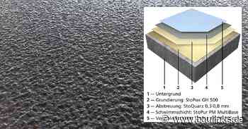 Rissüberbrückendes PUR/UREA-Beschichtungssystem von StoCretec für Verkehrsflächen