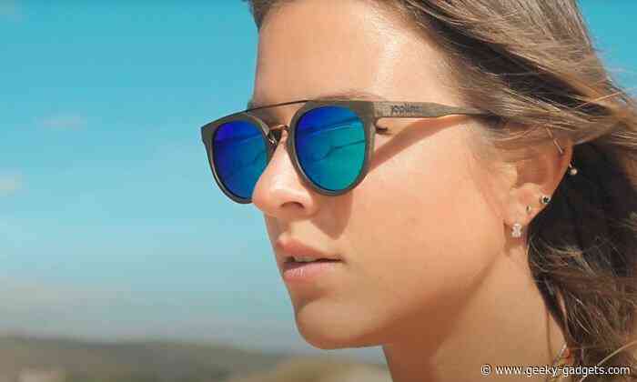 Joplins Shiva eco-friendly sunglasses made from cotton and wood