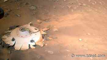 Debris from NASA's Mars landings is still creating little mysteries on the Red Planet