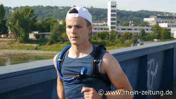 Spendenläufer macht Station in Koblenz: Auf dem Weg nach Hamburg Gutes tun - Rhein-Zeitung