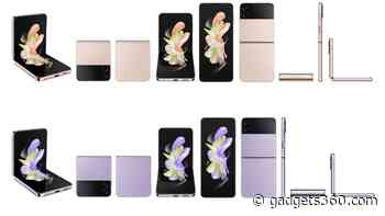Samsung Galaxy Z Fold 4, Galaxy Z Flip 4 Renders Surface Online Ahead of Galaxy Unpacked Event: Report