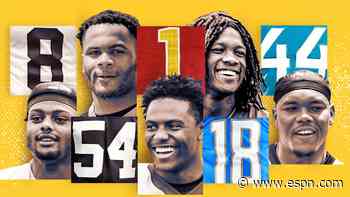 What's behind the number? 15 rookies explain why they chose their NFL uniform number
