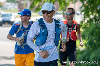 Wai Law Completes Around-Long-Island Run for Stony Brook Medical Programs | | SBU News - Stony Brook News