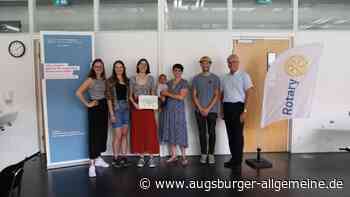 Rotary Club vergibt Preis an Studenten-Projekt gegen Plastikmüll