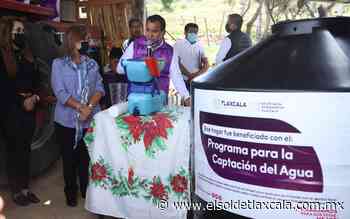 Arranca Programa de Captación de Agua pluvial para familias vulnerables en Tlaxco - El Sol de Tlaxcala