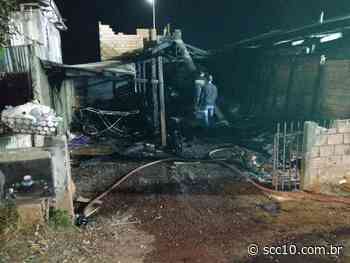 Jovem morre carbonizada durante incêndio em residência de Curitibanos - SCC10