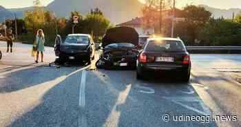 A Gemona un incidente stradale ha coinvolto tre vetture - UDINE.news