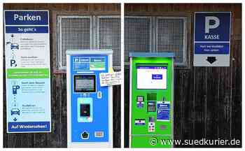 Bodman-Ludwigshafen: Bessere Parkautomaten nach massiver Kritik - SÜDKURIER Online