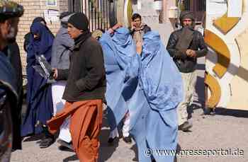 Korrektur: "auslandsjournal"-Doku im ZDF: Afghanistan ein Jahr unter den Taliban