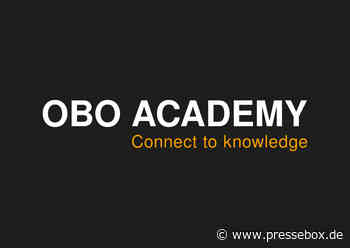 Aus der Sommerpause zurück:, OBO Bettermann Vertrieb Deutschland GmbH & Co. KG, Pressemitteilung - PresseBox