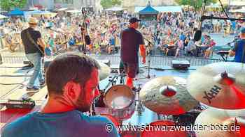 Kulturfestival in Balingen - Schweißtreibender Auftakt mit Chocco Mocco - Schwarzwälder Bote