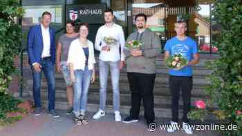 Nachwuchs in Wardenburg: Gemeinde begrüßt drei neue Auszubildende - Nordwest-Zeitung