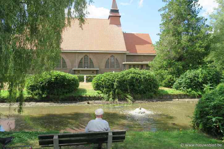 Dierenactiviste slaakt noodkreet over naar zuurstof happende vissen en ploeterende schildpadden in opdrogende kerkvijver: “Onderneem iets alsjeblief”