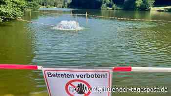 Hitze und Trockenheit: Eisenbachsee wird jetzt belüftet - Gmünder Tagespost