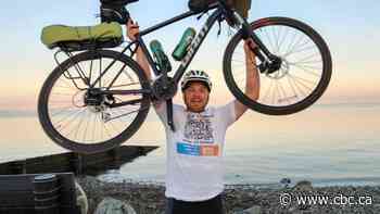 Islander bikes across Canada to help children fight cancer
