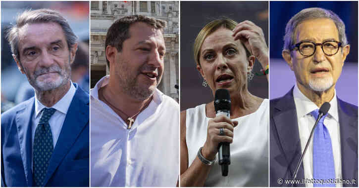 Regionali, il caso Sicilia accelera la partita in Lombardia: la Lega vuole chiudere su Fontana, ma i sondaggi sono per Moratti