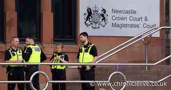 Three men arrested outside Newcastle Crown Court before Jack Woodley murder sentencing