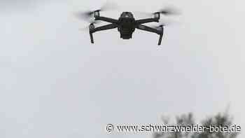 Feuerwehrdrohne vorgeführt: Enzklösterle bekommt Fluggerät präsentiert