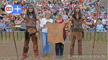 Karl-May-Spiele: 200000. Besucherin beim Ölprinzen begrüßt