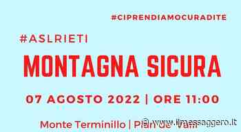 Evento promozione salute della Asl Rieti sul Terminillo con l'iniziativa “Montagna sicura” - ilmessaggero.it