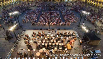 La Orquesta Sinfónica y Coro RTVE hace vibrar con su música al público de la Plaza Mayor - Salamanca24horas.com